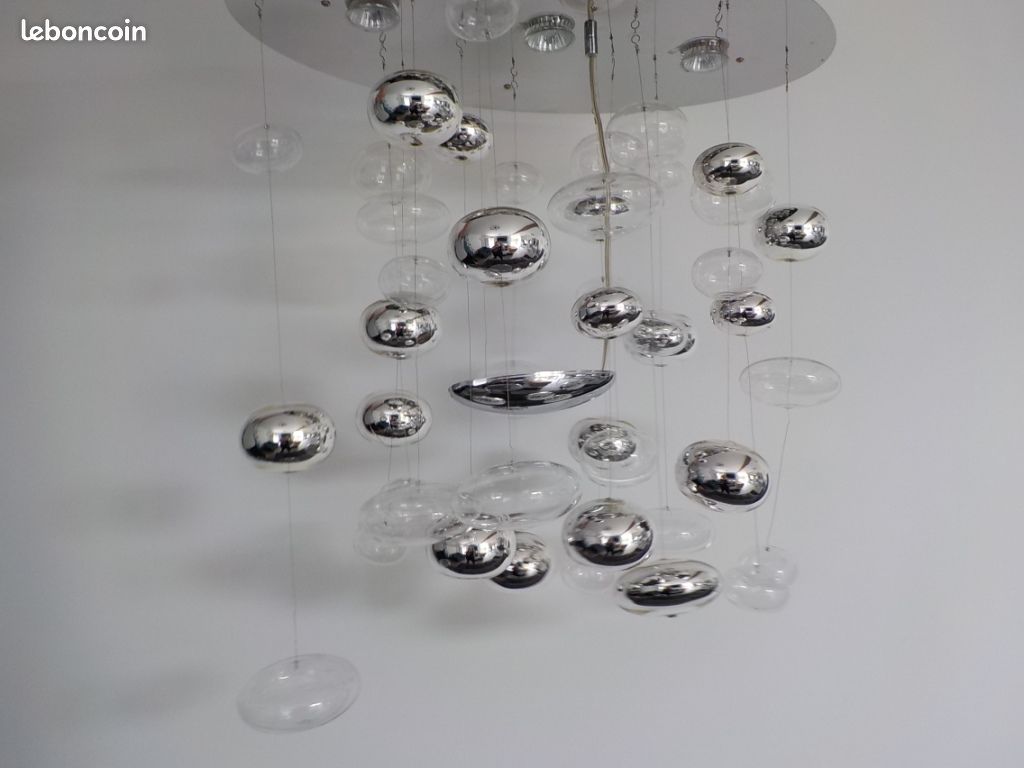 Lustre suspension bulles Sampa Helios (image 3)