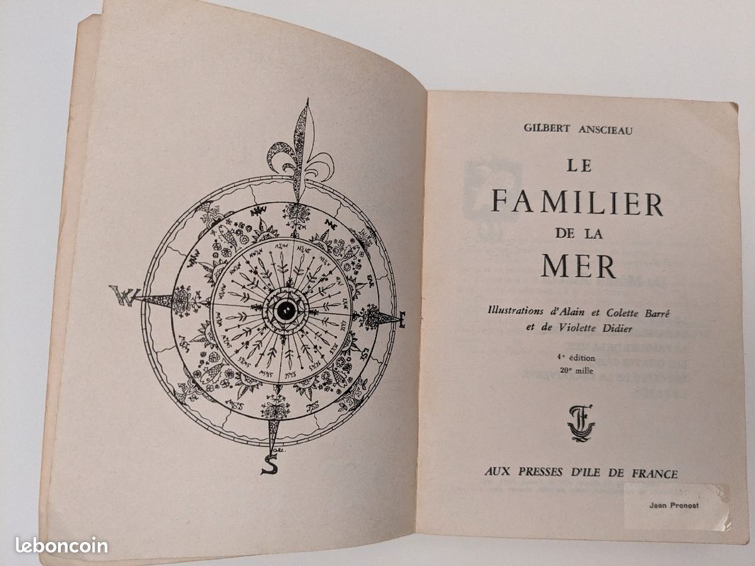Ancien - Le Familier De La MER par GILBERT ANSCIEAU (image 3)