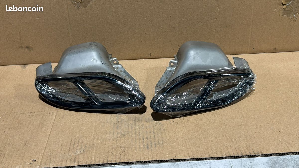 2 embouts pot chrome look MERCEDES DIFFERENT MODEL SUR LA LISTE (image 1)
