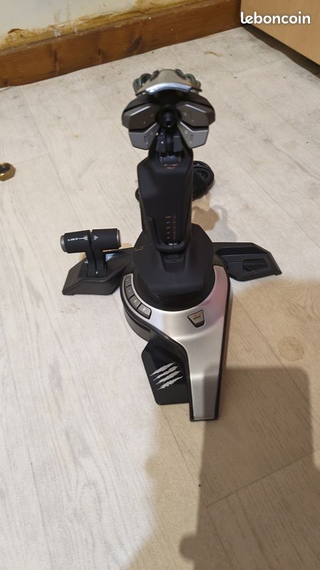 Manette De Vol Mad Catz F.L.Y.5 Flight Stick - Occasion, Fonctionne Parfaitement, Avec Fil