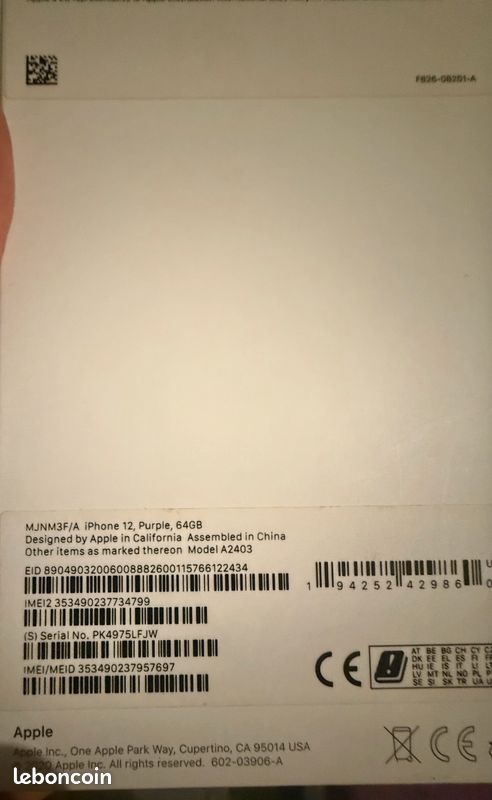 Iphone12 violet (image 1)
