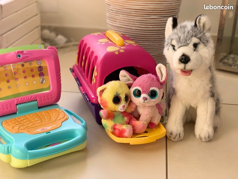 Adorable ensemble Veterinaire - peluche Ty et chien Balto (image 4)