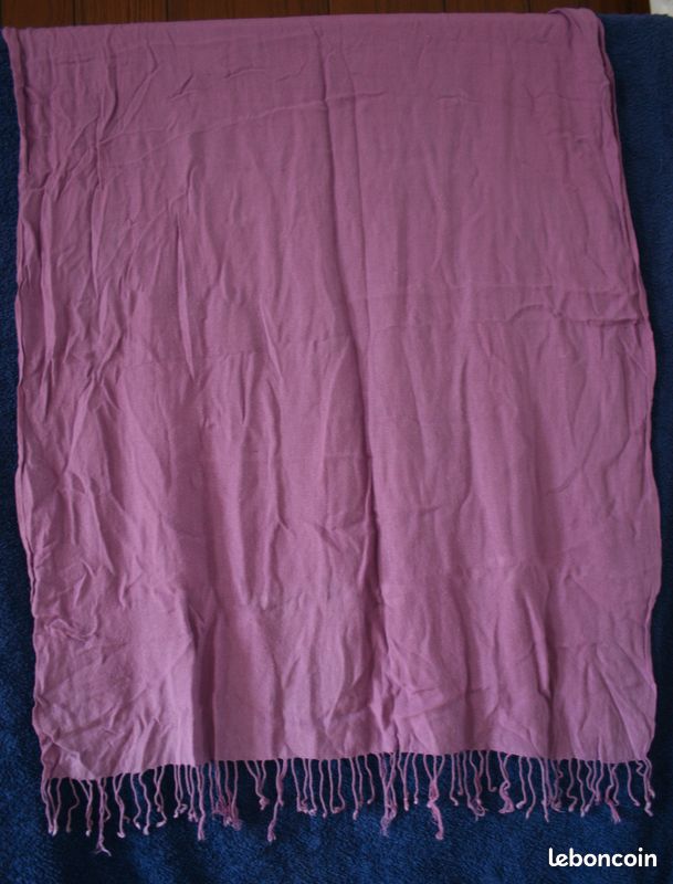 Foulard - écharpe mauve (image 2)