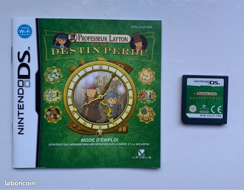 Professeur Layton et le Destin Perdu Nintendo DS / 3DS (image 2)