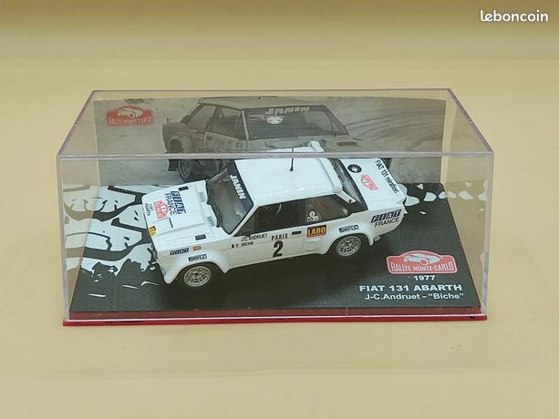 Voitures de rallye miniatures Altaya 1:43 Fiat