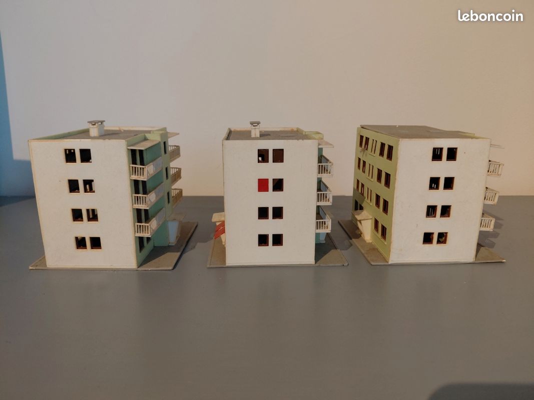 Maquette immeuble jouef ho (image 4)