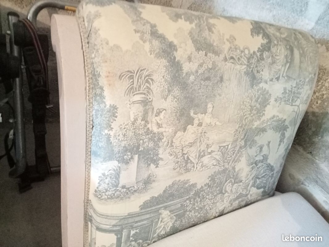 Très beau lit Napoléon méridienne ancien avec matelas (image 1)