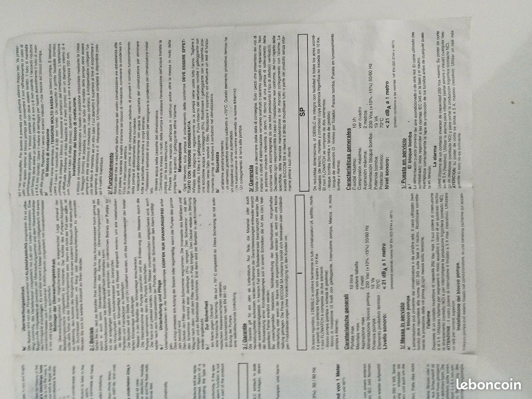 Pompe de relevage de condensats (image 5)