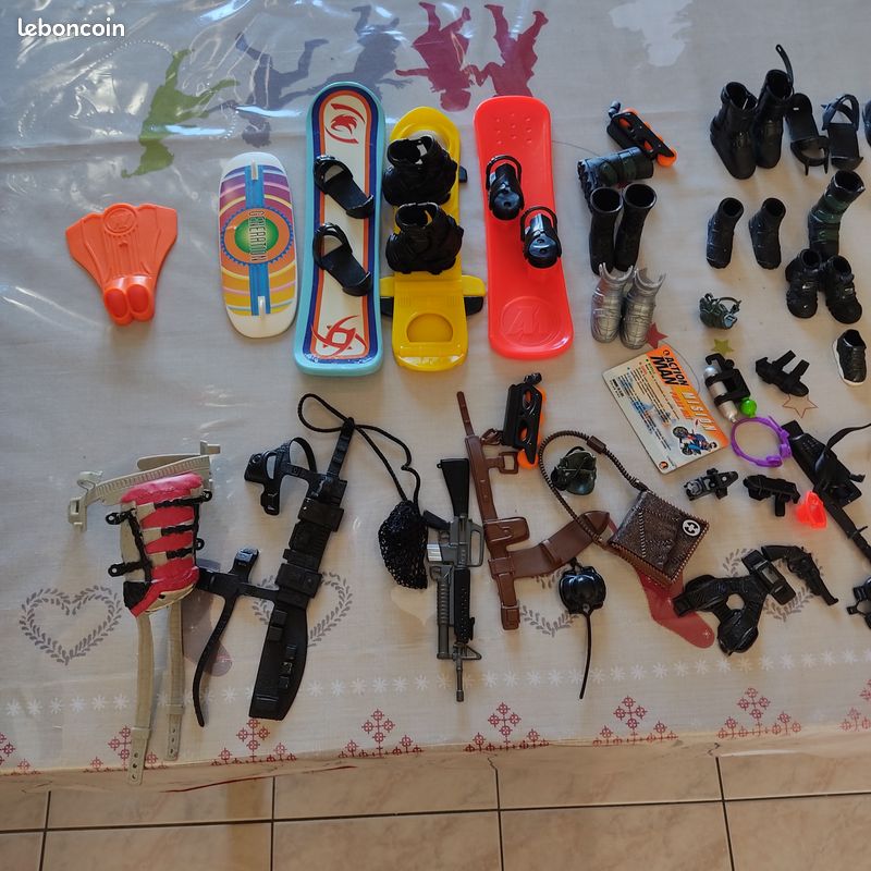 Figurines et statues jouets accessoires en action man