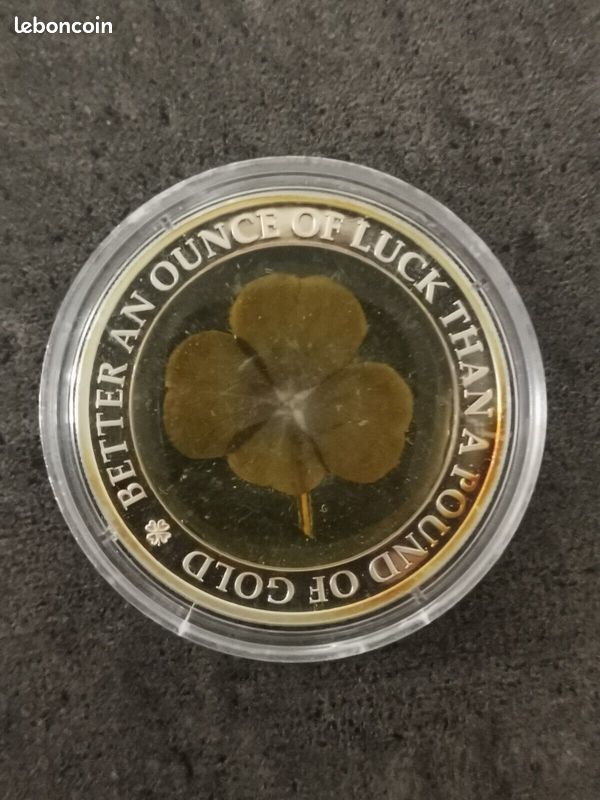 5 dollars argent 2006 ounce of luck palau / silver / capsule (image 1)
