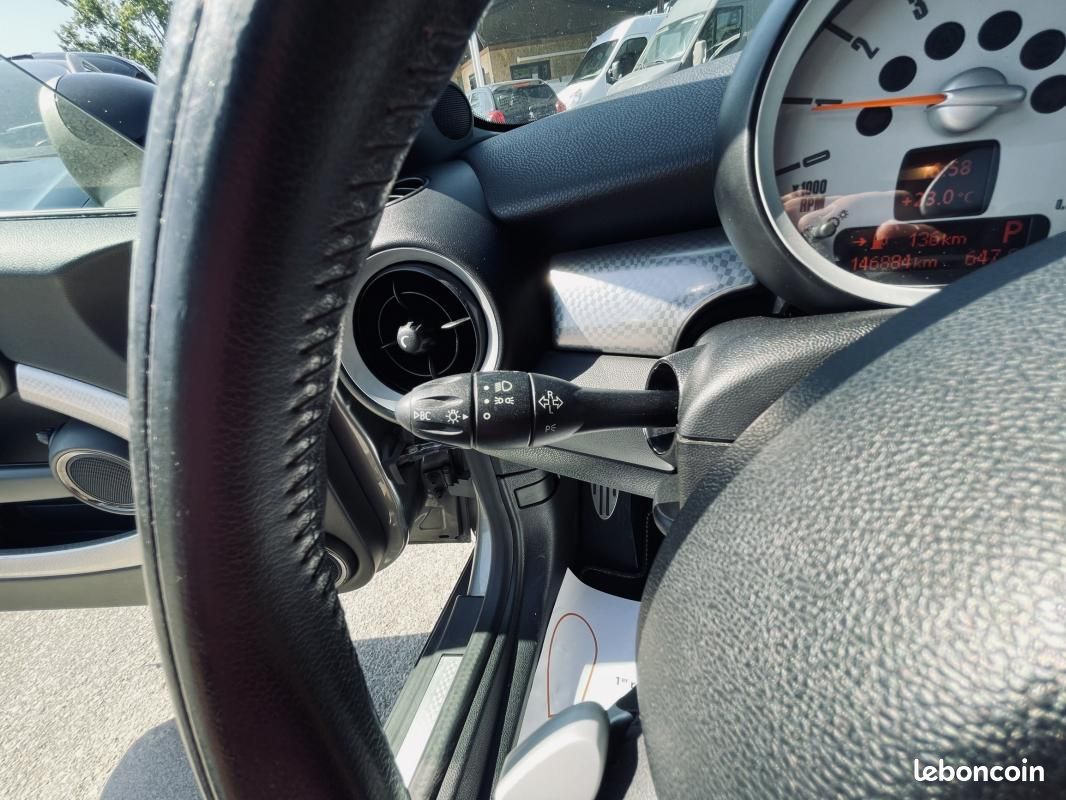 Mini COOPER S 1.6 i 175 SPORT BVA GRIS (image 10)