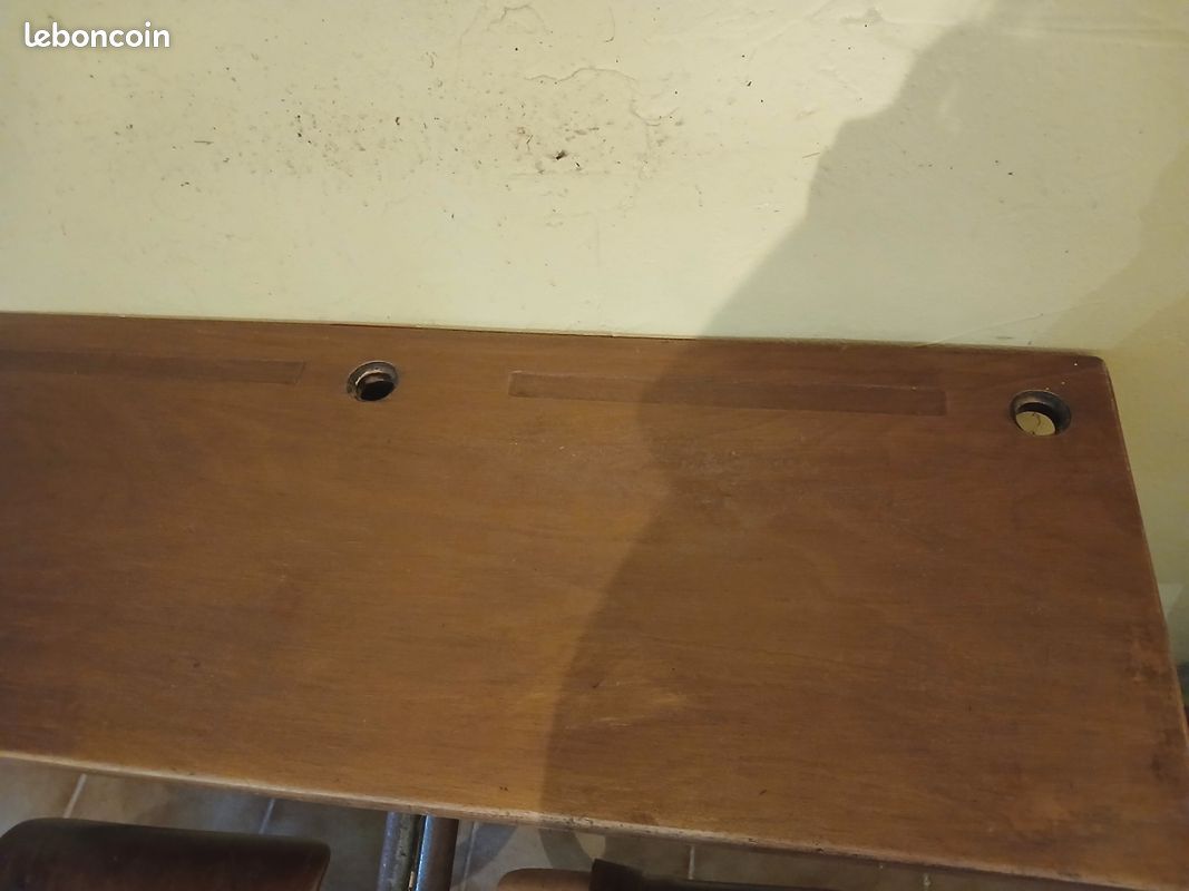 Table d’écolier ancien (image 3)