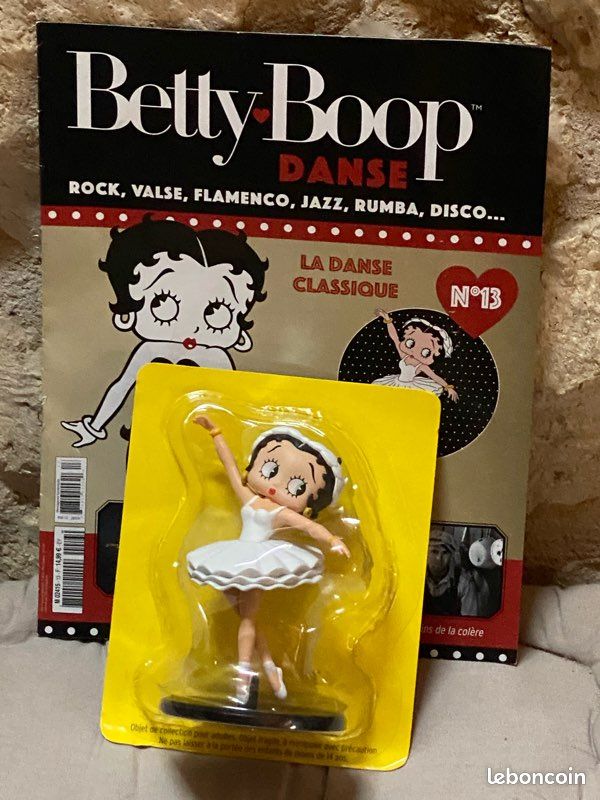 Figurine Betty Boop Danseuse En Résine Peinte à La Main – Occasion, Style Classique