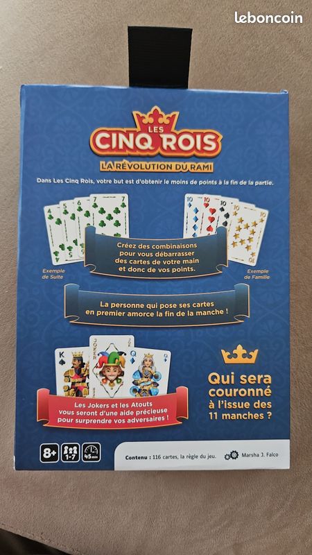Jeu cinq rois neuf non ouvert (image 2)