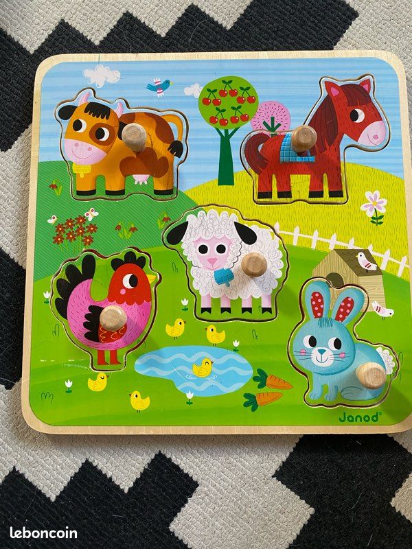 Puzzles en bois Janod (image 2)