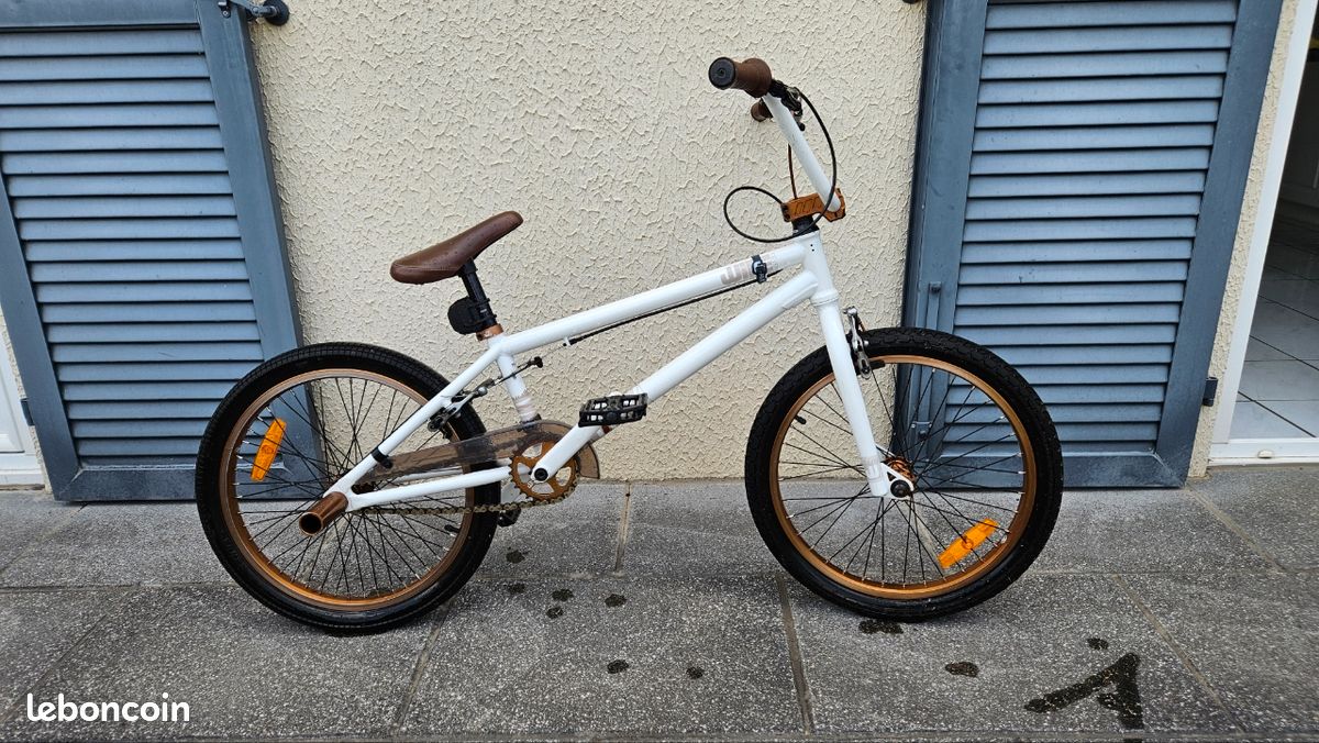 Jeu De Moyeux BMX SUZUE Avant/arrière Blanc 36H - NOS (New Old Stock), Fabrication Japon