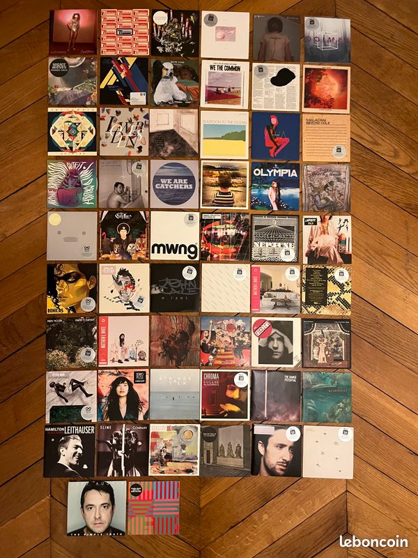 Lot de 56 CD Promos DOMINO Records et labels affiliés (image 1)