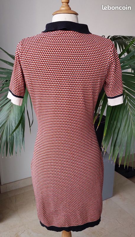 Magnifique robe imprimé graphique Monoprix taille 34-36 Vêtements