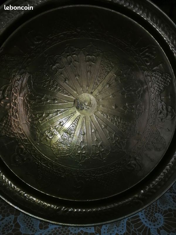Service à thé marocain ancien XX eme (image 8)