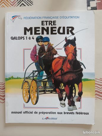 Livre Galops 1 à 4 - Équitation - Bon état