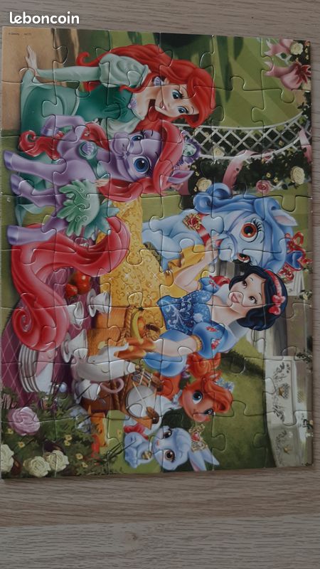 Puzzles x2 disney princesses (image 4)