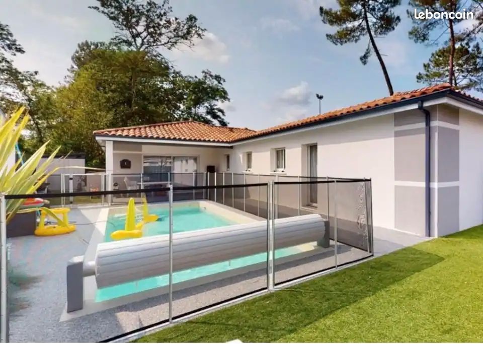 Villa 4 chambres piscine clim - Narrosse 40180 (image principale 0)