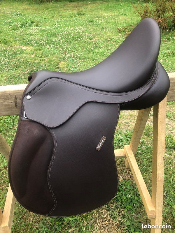 Selle De Barrel Racing Wintec – 15 Pouces – Marron Synthétique – Neuve – Code 243361