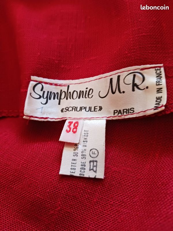 Tailleur veste pantalon taille 38 (image 2)