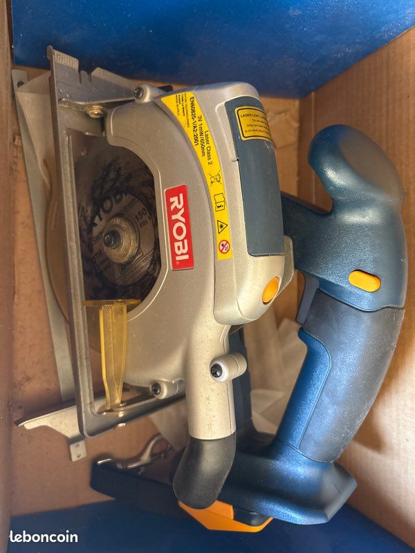 Scie circulaire ryobi one+ sans batterie ni chargeur (image 1)