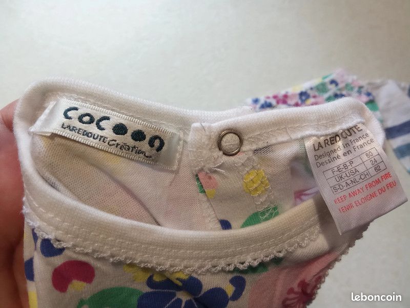 Ensemble Cocoon la Redoute 3 mois (image 5)