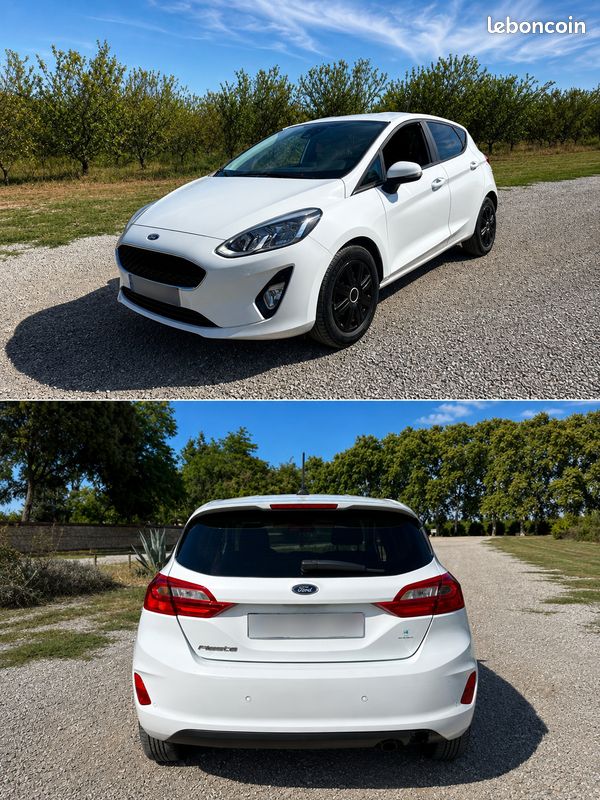 Ford Fiesta EcoBoost Blanche (image 1)