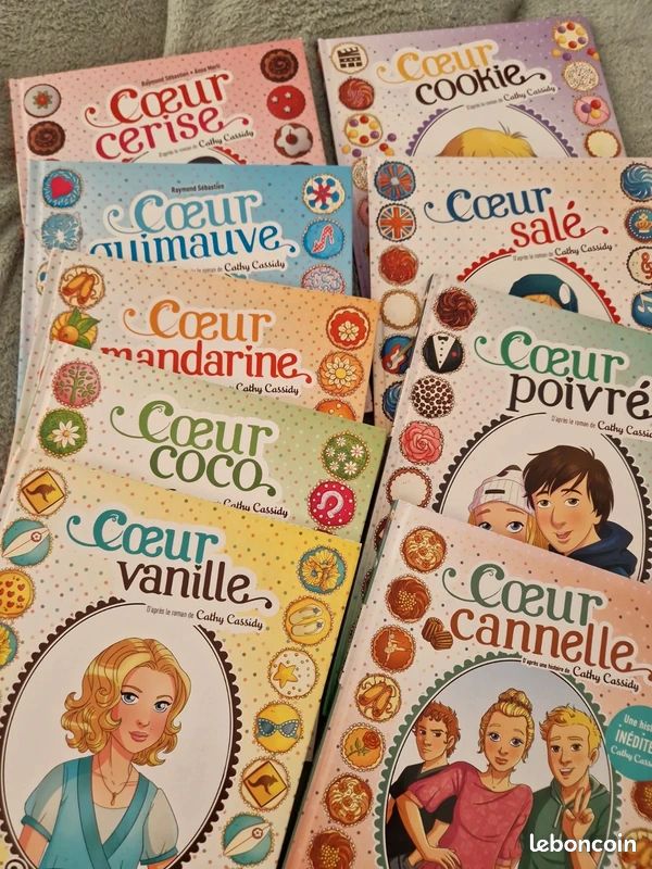 Lot 9 bd les filles au chocolat (image 1)