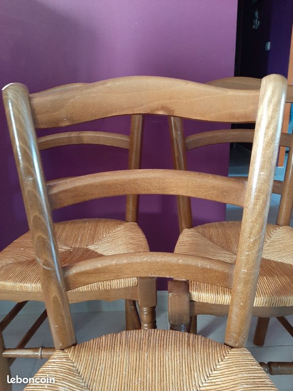 Chaises en paille (image 3)