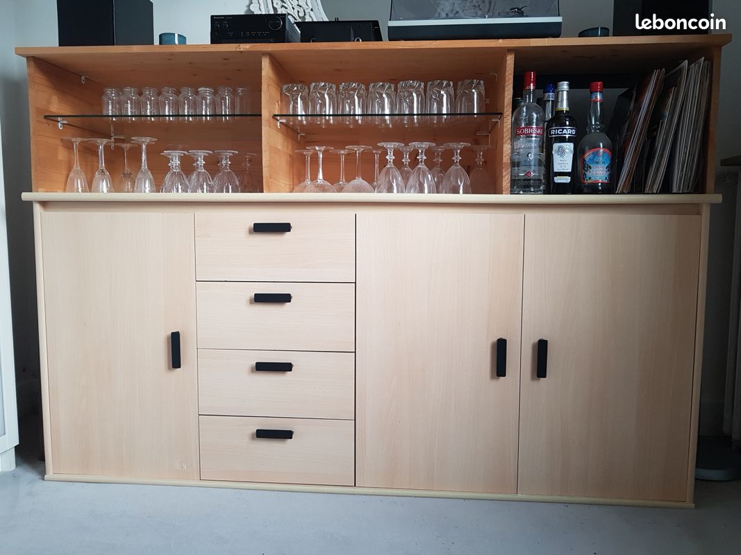 Buffet, Meuble de rangement : 70 euros (image 1)
