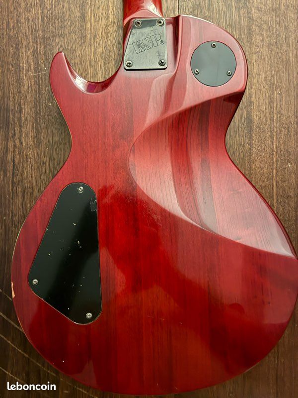 Guitare LTD EC-100QM équipée Gibson – Son puissant rock/blues (image 3)