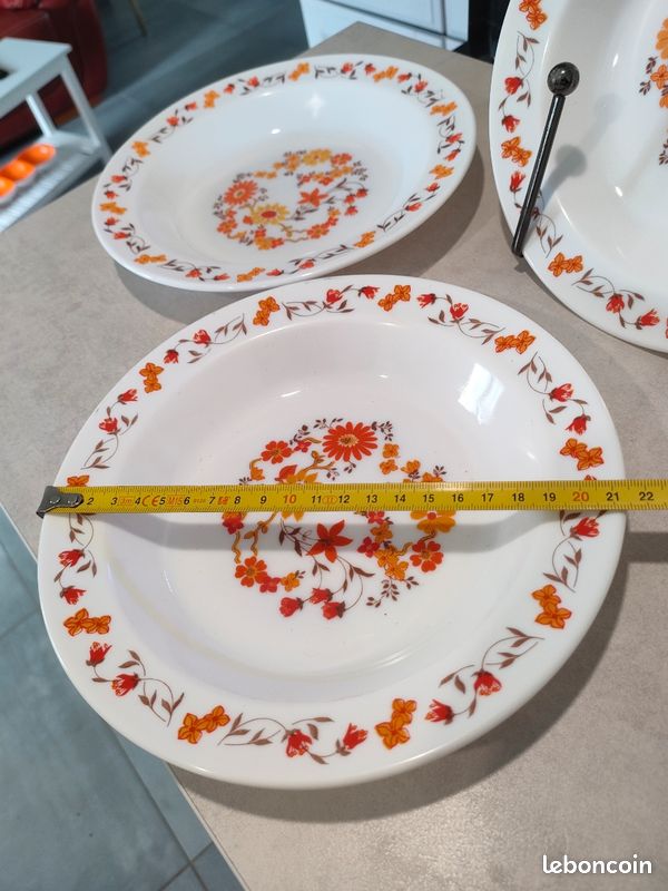 Plat creux du service Arcopal France