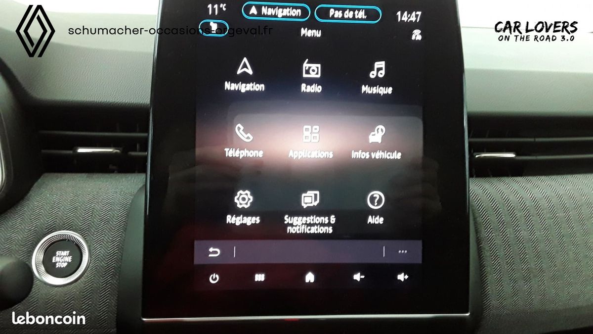 RENAULT Clio E-Tech full hybrid 145 ch GSR2 Techno (image 12)