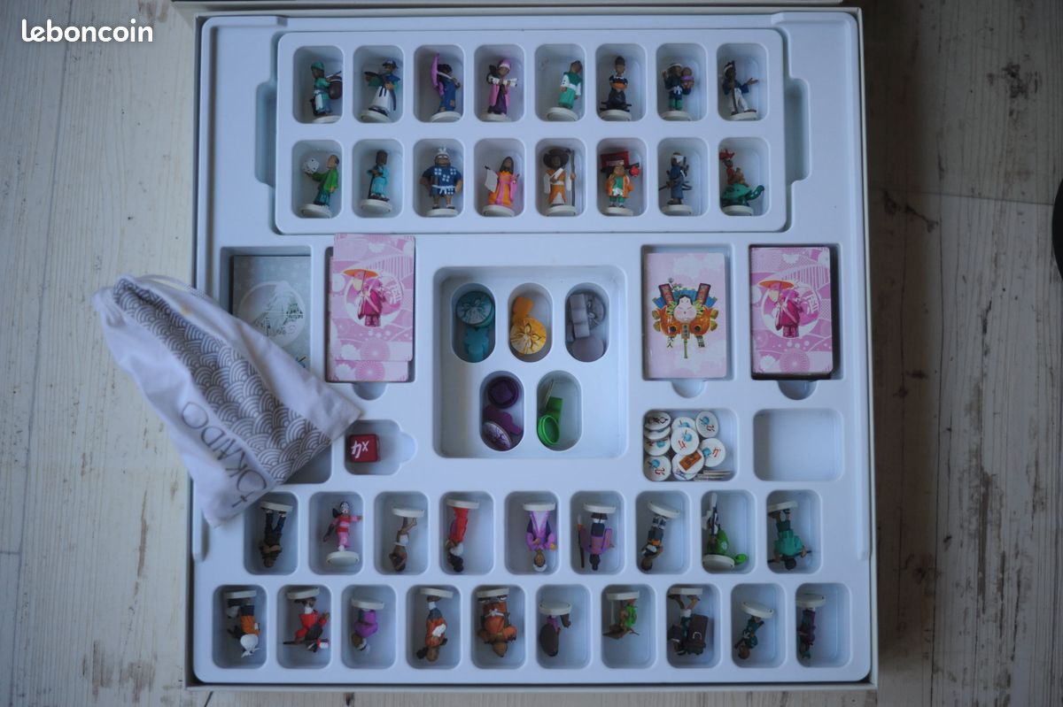 Tokaido COLLECTOR Kickstarter FRANCAIS figurines peintes comme neuve (image 2)