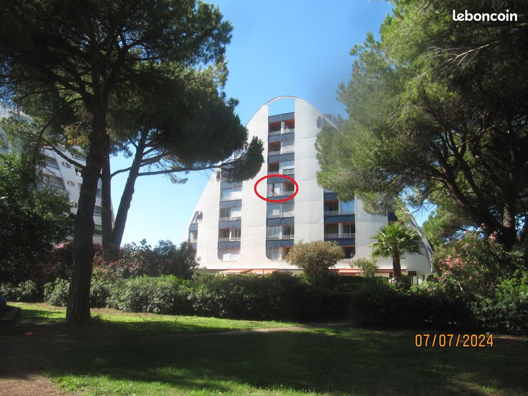 Appartement 2 pièces 22 m² · à La Grande-Motte · 22 m² · 560 €