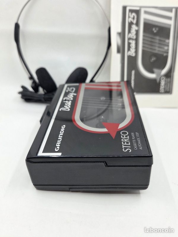 Walkman Grundig Beat Boy 65 - Lecteur Cassettes Vintage Des Années 80/90 - état Fonctionnel