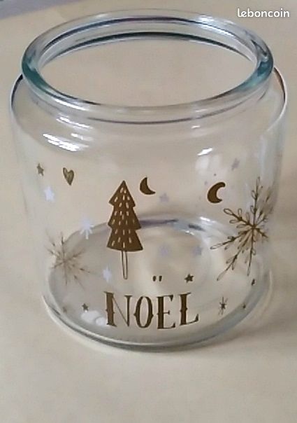 Pots à Bonbons Transparents En Forme De Sapin De Noël - Lot De 6 - Rangement Décoratif Pour Friandises Et Petites Fournitures