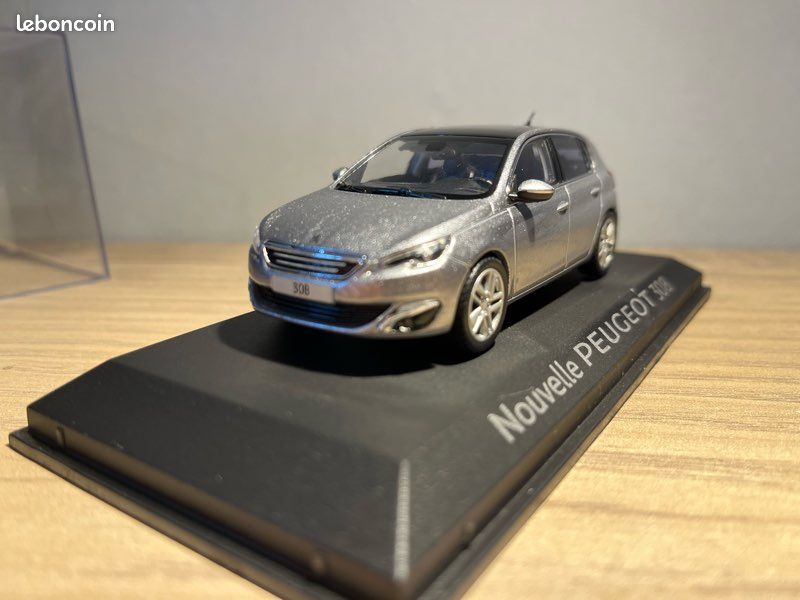Modèle Réduit Peugeot 308 Norev - Showroom - Environ 7-8 Cm - Miniature Occasion