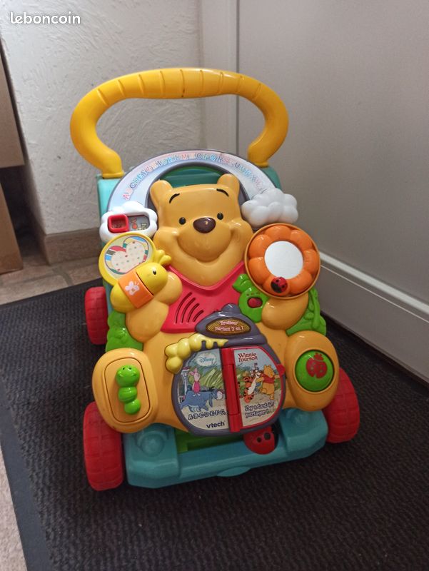 Super Trotteur Parlant Porteur Pousseur Vtech Vtech Trotteur BÃ©bÃ