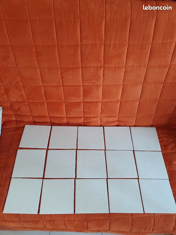 Lot de 45 carreaux de faïence CERAMICA (neufs) 15 x 15 cm (image 3)
