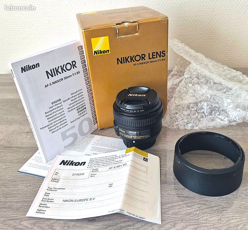 Nikon E-Serie 50mm 1:1,8 AI (Gebraucht) in Jona für CHF 70 - mit