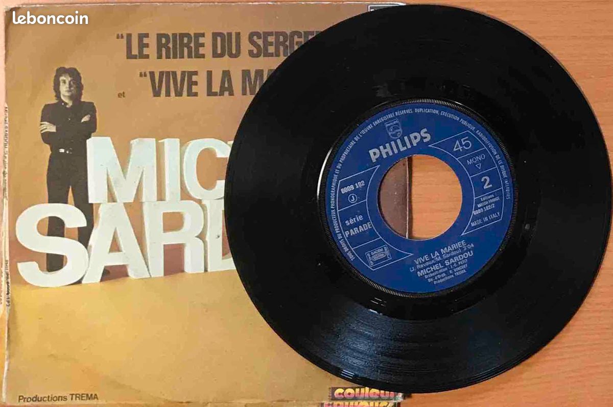â„đŒ 45t đ«đ· Michel Sardou (Le rire du Sergent) â· 1971 eo (image 3)
