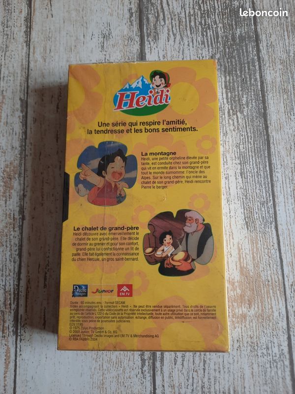 Cassette vidéo VHS série enfant neuve (image 2)