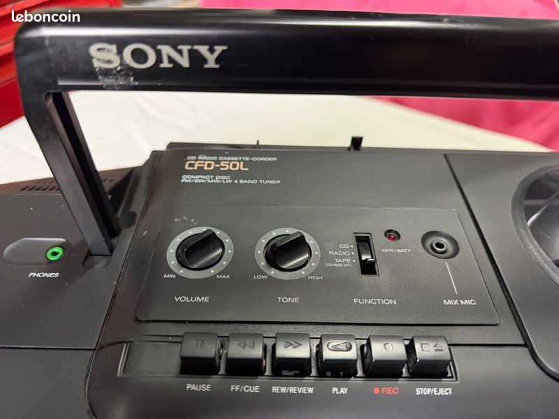 Boombox Sony CFD-50L très bon état (image 2)