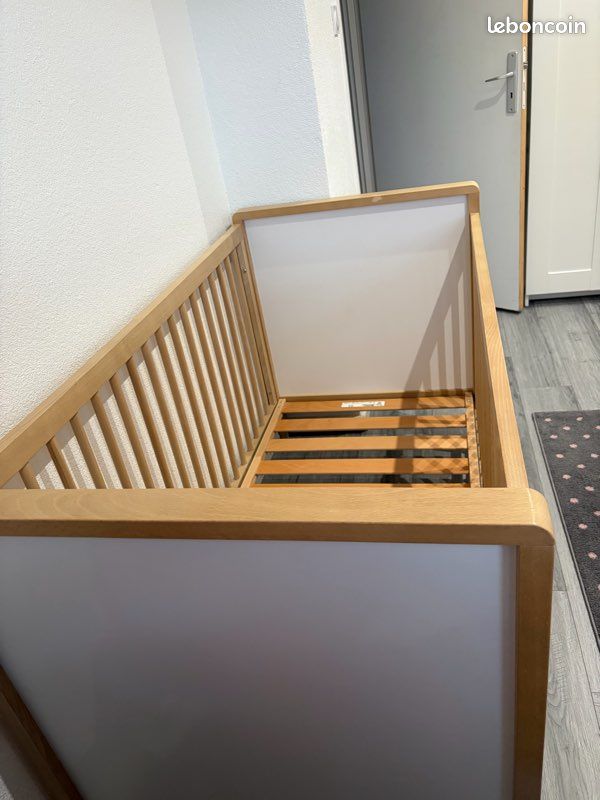 Ensemble de meubles pour chambre de bébé, armoire et lit (image 3)