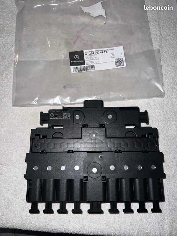 Boîte à fusible unité de contrôle de masse de câble positif A2545404719 Mercedes GLC W254 CLE C236 E W214 neuf original (image 1)